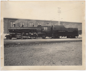 Canadian Pacific Railway (CPR) antique photos of trains